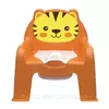 Детский горшок - стульчик Оранжевый Тигрик