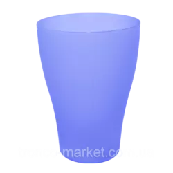 Набор стаканов 0,25л. (6 шт.) Фиолетовый прозрачный