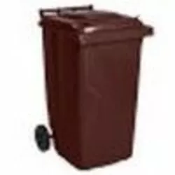 Контейнер для мусора-120л коричневый